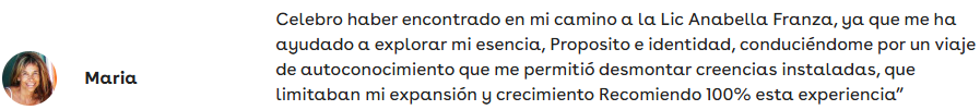 Testimonio Maria
